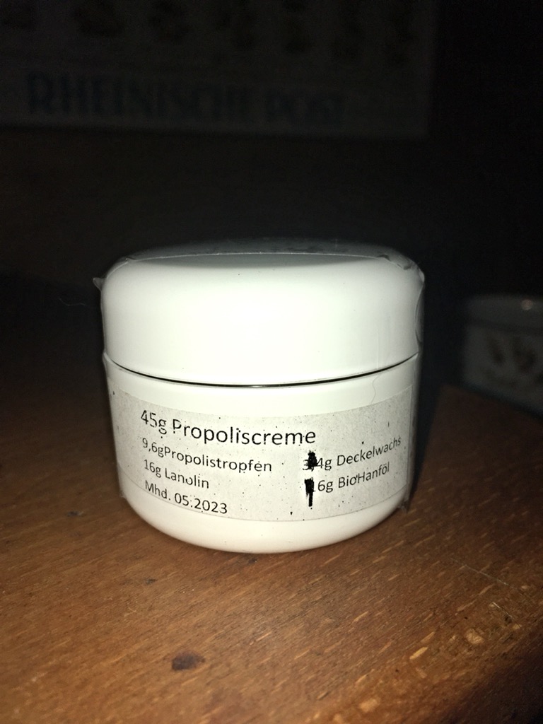 Propolis-Creme 45g mit Hanföl